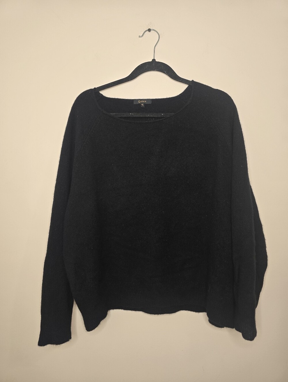 Quince Mongolian Cashmere Boatneck Sweater Back - Picture 2 of 5